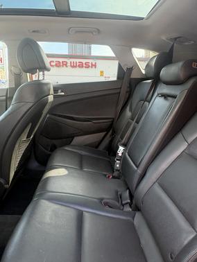 Red 2016 Hyundai TUCSON Limited