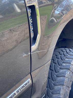 Beige 2018 Ford F-350 Lariat