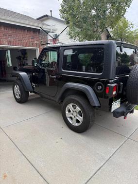 Black 2020 Jeep Wrangler Sport