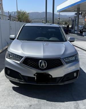 Silver 2019 Acura MDX 3.5L Technology & A-Spec Pkgs