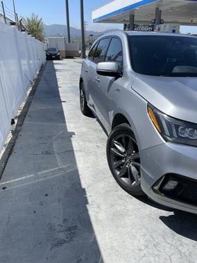 Silver 2019 Acura MDX 3.5L Technology & A-Spec Pkgs
