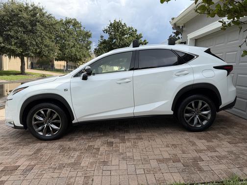 White 2016 Lexus NX 200t F Sport