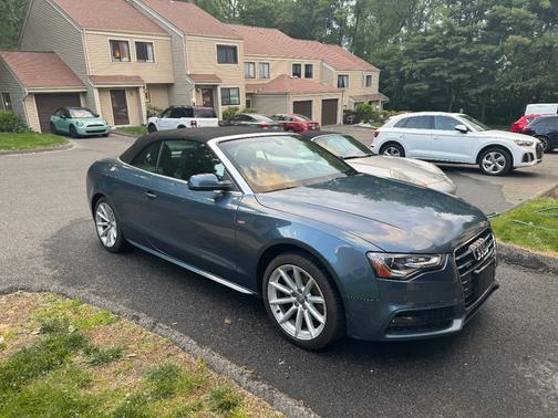 Blue 2015 Audi A5 2.0T Premium Plus