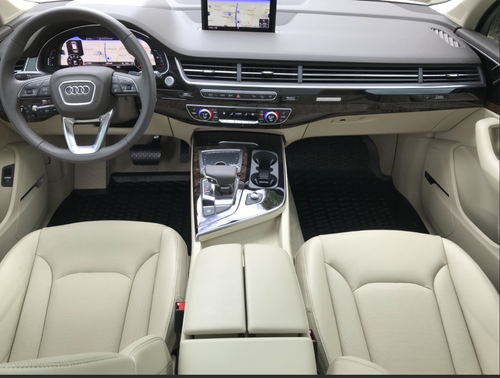 Beige 2018 Audi Q7 2.0T Premium Plus