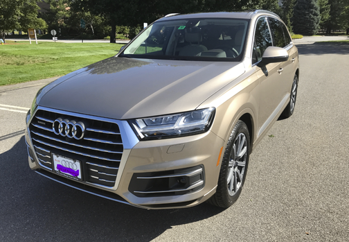Beige 2018 Audi Q7 2.0T Premium Plus