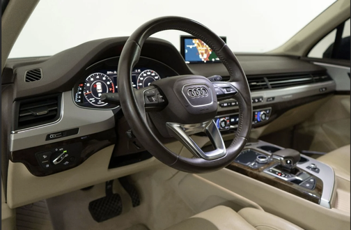 Beige 2018 Audi Q7 2.0T Premium Plus