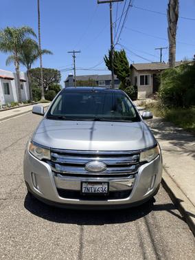 Silver 2011 Ford Edge SEL