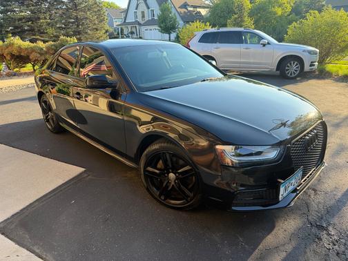 Black 2016 Audi A4 2.0T Premium