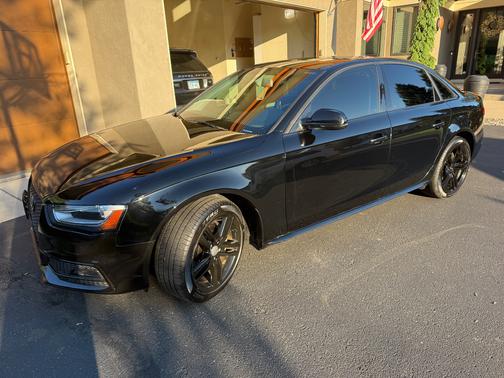Black 2016 Audi A4 2.0T Premium