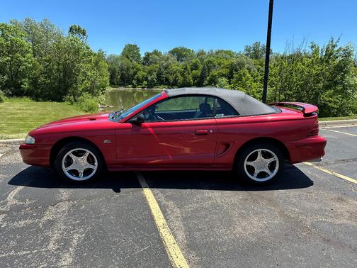 Red 1994 Ford Mustang GT