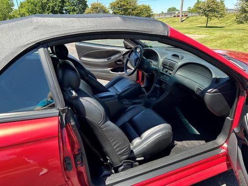 Red 1994 Ford Mustang GT