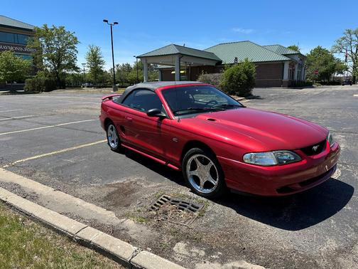 Red 1994 Ford Mustang GT