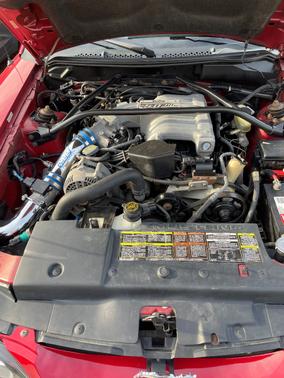 Red 1994 Ford Mustang GT