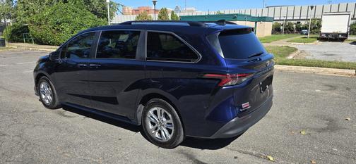 Blue 2025 Toyota Sienna XLE