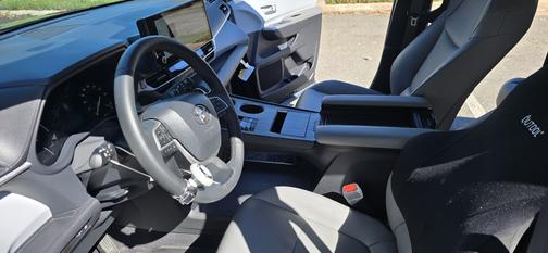 Blue 2025 Toyota Sienna XLE