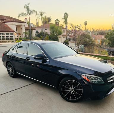 Blue 2019 Mercedes-Benz C-Class C 300