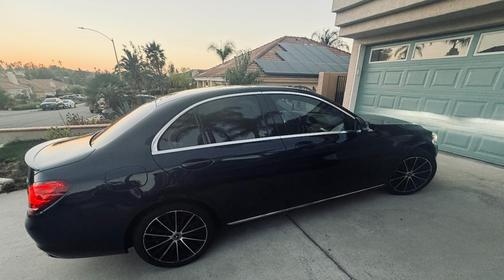 Blue 2019 Mercedes-Benz C-Class C 300