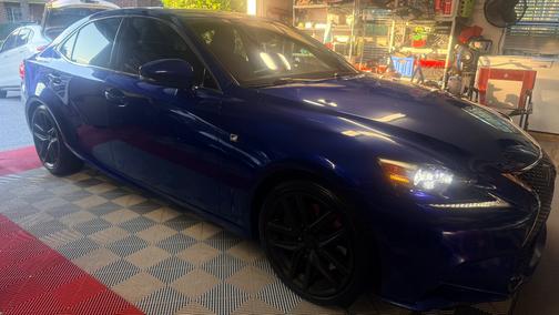 Blue 2016 Lexus IS 200t Base