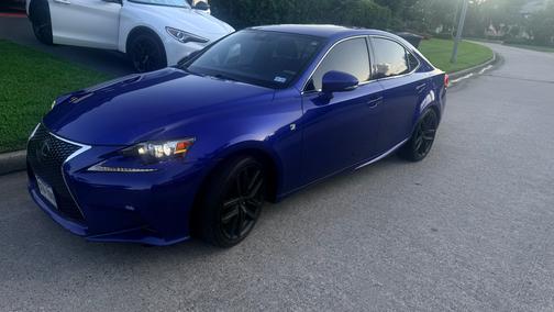 Blue 2016 Lexus IS 200t Base