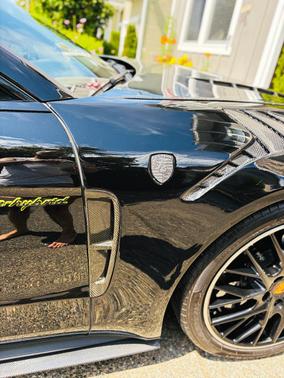 Black 2018 Porsche Panamera Panamera Turbo S E-Hybrid