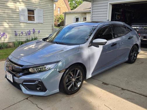 Blue 2020 Honda Civic EX