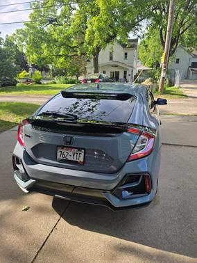 Blue 2020 Honda Civic EX