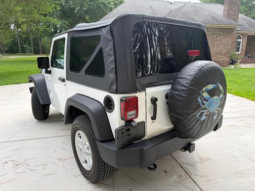 White 2016 Jeep Wrangler Sport