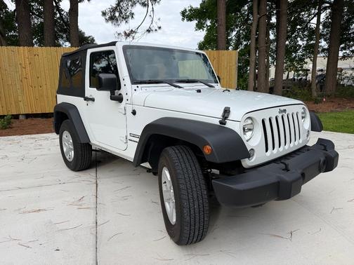 White 2016 Jeep Wrangler Sport