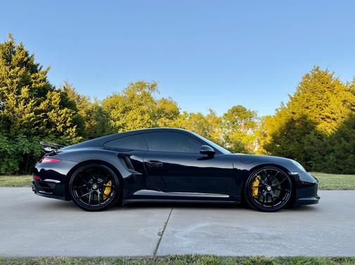 Black 2014 Porsche 911 911 Turbo S