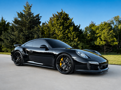 Black 2014 Porsche 911 911 Turbo S
