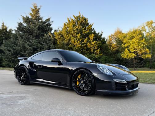 Black 2014 Porsche 911 911 Turbo S