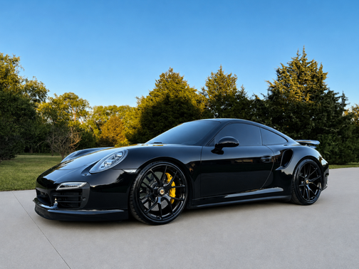 Black 2014 Porsche 911 911 Turbo S