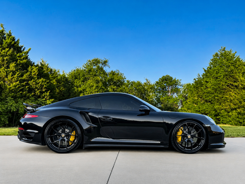 Black 2014 Porsche 911 911 Turbo S
