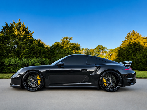 Black 2014 Porsche 911 911 Turbo S