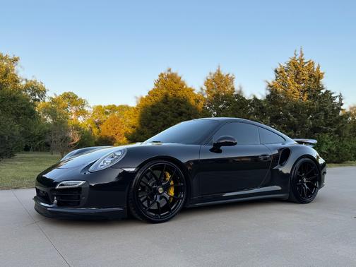 Black 2014 Porsche 911 911 Turbo S