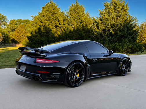 Black 2014 Porsche 911 911 Turbo S