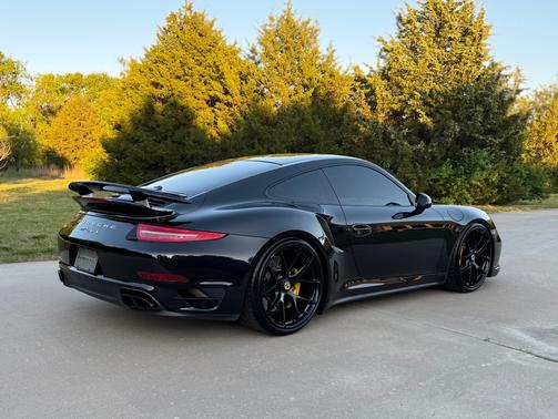 Black 2014 Porsche 911 911 Turbo S