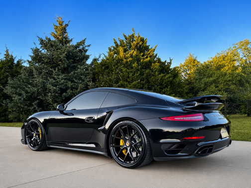 Black 2014 Porsche 911 911 Turbo S