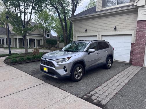 Silver 2019 Toyota RAV4 Hybrid Limited
