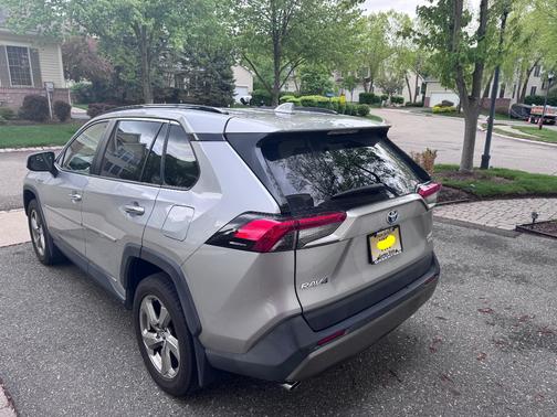Silver 2019 Toyota RAV4 Hybrid Limited