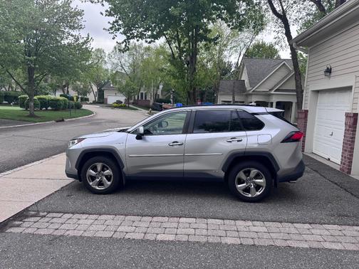 Silver 2019 Toyota RAV4 Hybrid Limited