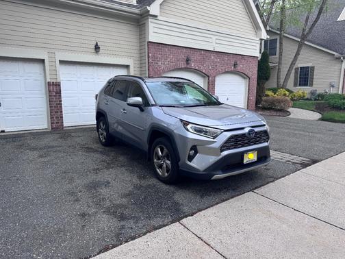 Silver 2019 Toyota RAV4 Hybrid Limited