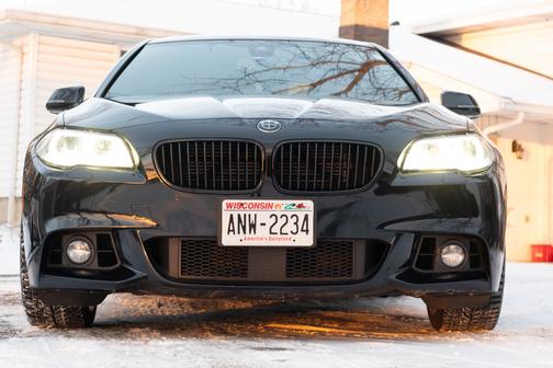 Black 2016 BMW 550 i xDrive