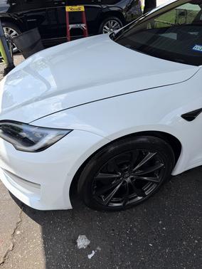 White 2022 Tesla Model S Long Range