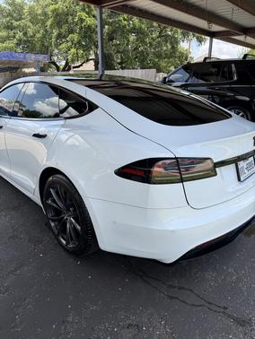 White 2022 Tesla Model S Long Range