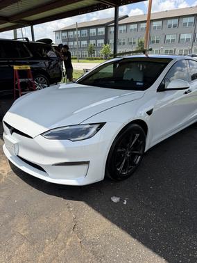 White 2022 Tesla Model S Long Range