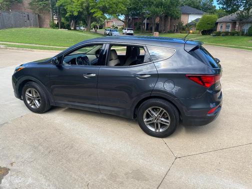 Black 2018 Hyundai Santa Fe Sport 2.4L