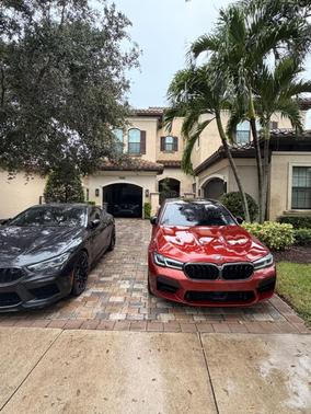 Red 2021 BMW M5 Base