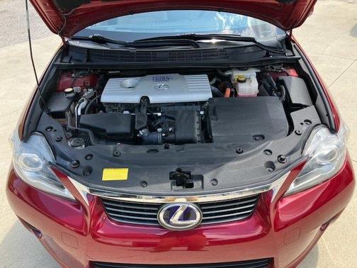 Red 2013 Lexus CT 200h Premium