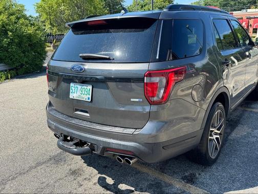 Gray 2019 Ford Explorer Sport